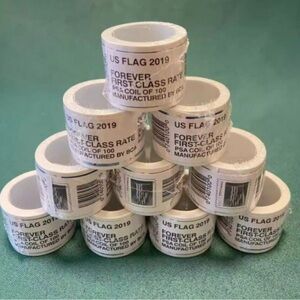 Forever Stamps 2019 ten roll 10 roll = 1000 pcs